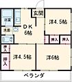 浜町マンション2階3.8万円