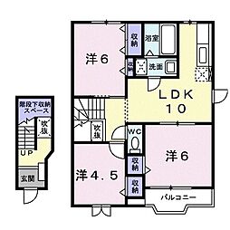 グレイスフルレジデンス 3LDKの間取図画像