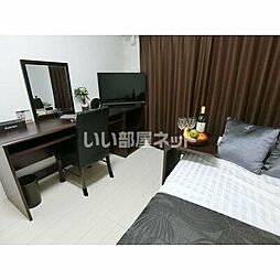 ディアレイシャス池尻大橋 406 4階1Kのリビング/ダイニング