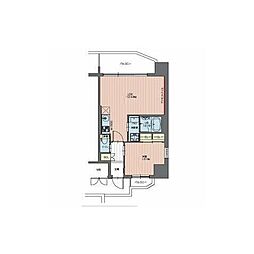 プレジオ練馬富士見台 1LDKの間取図画像