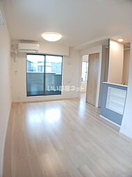 南海線 井原里駅 徒歩3分の賃貸アパート 2階2LDKのリビング/ダイニング