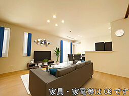 D-ROOM和歌山黒田II 201 2階2LDKのリビング/ダイニング