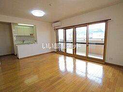 サーパス医大前第二2 601 6階3LDKのリビング/ダイニング