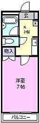 間取図画像 1K