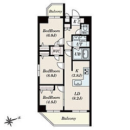 間取図画像 3LDK