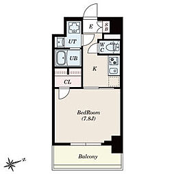 S-RESIDENCE四日市安島aloggio12月契約限定キャンペーン実施中 5階1Kの間取り