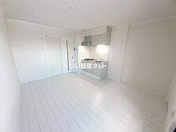 JR陸羽東線 古川駅 徒歩16分の賃貸アパート 2階1LDKのリビング/ダイニング