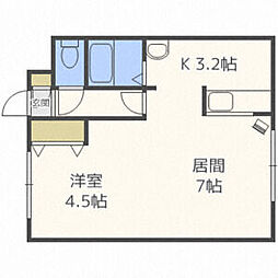 LOMALINDA 1LDKの間取図画像