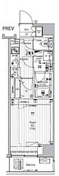 THEPREMIUMCUBEGSHIOMI 1Kの間取図画像