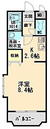 エクセレンスときわＡ棟 1D