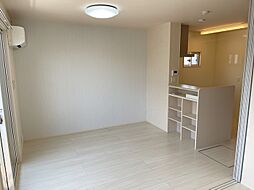 JR東北本線 郡山駅 バス17分 太田西の内病院前下車 徒歩5分の賃貸アパート 1階1LDKのリビング/ダイニング