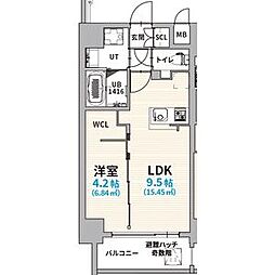 間取図画像 1SLDK