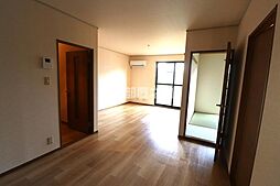 西武新宿線 狭山市駅 バス10分 西武柏原入口下車 徒歩1分の賃貸アパート 1階2LDKのリビング/ダイニング