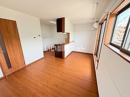 リベルテ栗生 201 2階1LDKのリビング/ダイニング