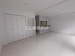 JR可部線 梅林駅 徒歩6分の賃貸マンション 3階2LDKのリビング/ダイニング