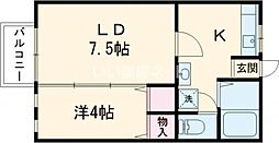 間取図画像 2K
