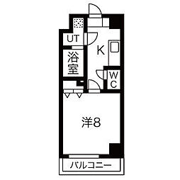 間取図画像 1K