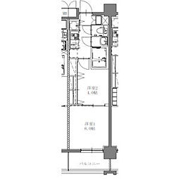 S-RESIDENCE上社aureate(オリート) 12月契約限定キャンペーン 1階2Kの間取り
