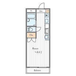 間取図画像 ワンルーム