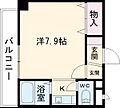 西本丸の内マンション3階3.6万円