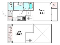 MODERN PALAZZO 西諫早駅 1階1SKの間取り