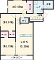ピオネロ恵庭II D棟4階17.3万円