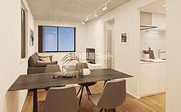 Skuld墨田緑 702 7階ワンルームのリビング/ダイニング