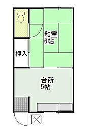 間取図画像 1DK