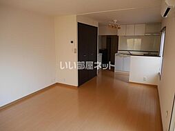 ラフィネ今木 405 4階ワンルームのリビング/ダイニング