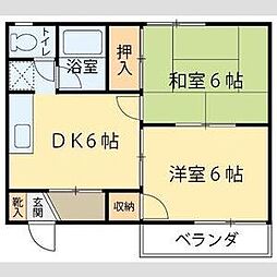 間取図画像 2DK