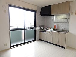 JR阪和線 上野芝駅 徒歩15分の賃貸アパート 3階2DKのリビング/ダイニング