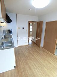 グリーンハイツII 201 2階2DKのリビング/ダイニング