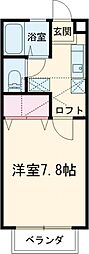 間取図画像 1K