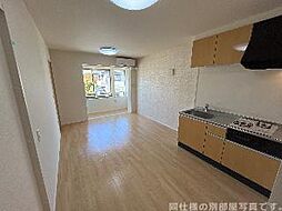 仮）ユニヴァリィII岩曽 202 2階1LDKのリビング/ダイニング