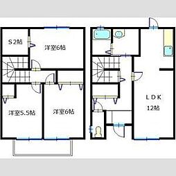 間取図画像 3SLDK