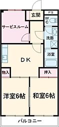 間取図画像 2DK