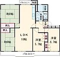 サニーパークハイツ成田2号棟2階9.9万円
