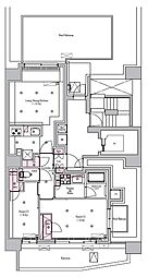 SYFORME ITABASHI III 2LDKの間取図画像