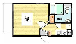 ＳＥＮＴＩＯ橋本（センティオ橋本） 5階1Kの間取り