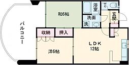 コートハイムＰＡＬ 101 1階2LDKの間取り