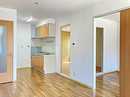 JR東北新幹線 郡山駅 徒歩20分の賃貸アパート 1階2LDKのリビング/ダイニング