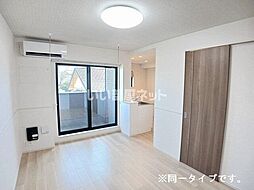 クレッシェンド石ヶ瀬 202 2階1LDKのリビング/ダイニング