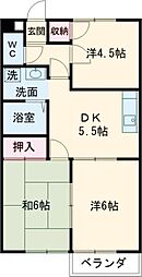 間取図画像 3DK