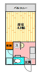 ELCAMINO（エルカミーノ） 1階1Kの間取り