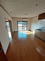 JR豊肥本線 武蔵塚駅 徒歩29分の賃貸アパート 1階2LDKのリビング/ダイニング