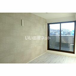 Ａｍｂｉｔｉｏｎ月吉 203 2階1Kのリビング/ダイニング