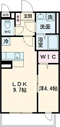 Ｌａ・ｍａｉｓｏｎ高崎 501 1階1LDKの間取り