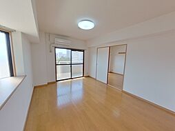 熊本市電A系統 九品寺交差点駅 徒歩11分の賃貸マンション 5階1LDKのリビング/ダイニング