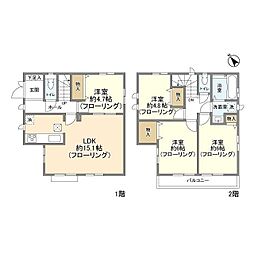 Kolet府中四谷#07 1階4LDKの間取り