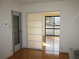 レーベン片寄II 201 2階2DKのリビング/ダイニング